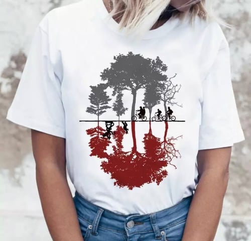 تي شيرت سترينجر ثينقز- stranger things