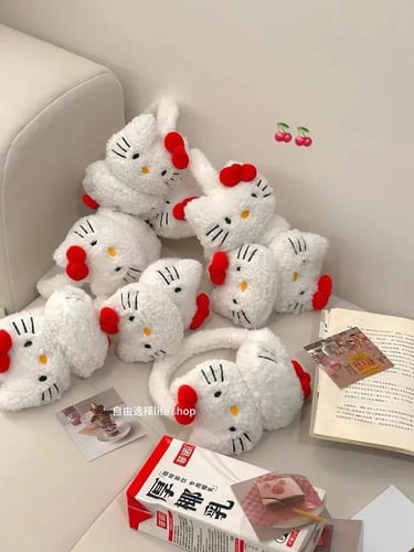 غطاء الأذن هيلوكيتي- hello kitty