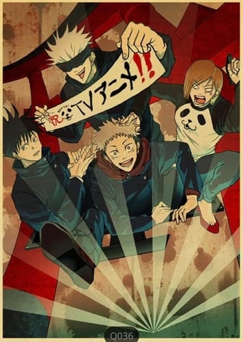بوستر جوجوتسو كايسن - jujutsu kaisen