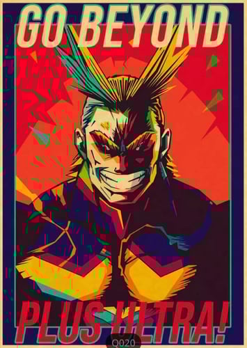 بوستر أكاديمية بطلي - my hero academy