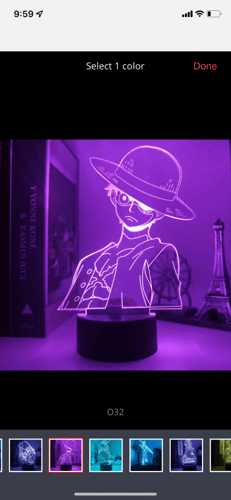 اضاءة لوفي - ون بيس - one piece