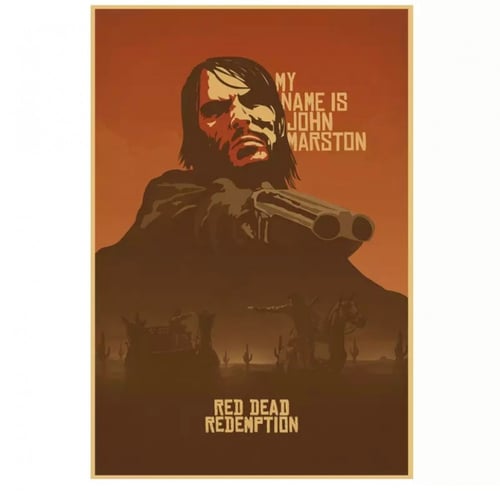 بوستر ريد ديد - red dead redemption