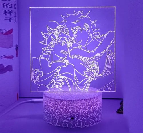 اضاءة بلاك كلوفر - black clover