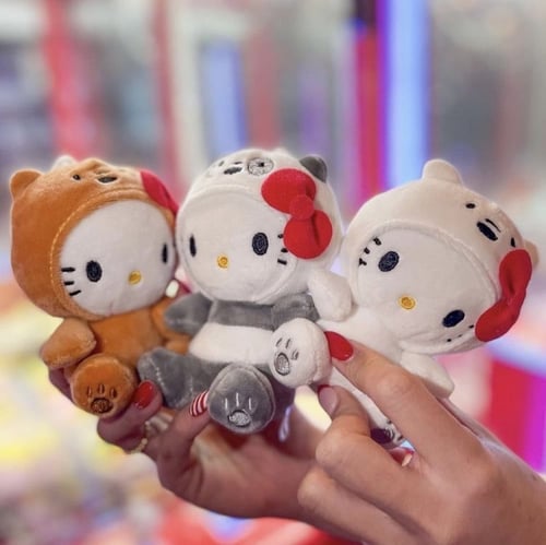 دمية هيلو كيتي والدببة الثلاثة - hello kitty