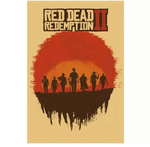 بوستر ريد ديد - red dead redemption