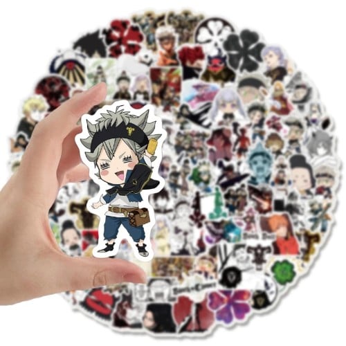 ملصقات بلاك كلوفر - black clover