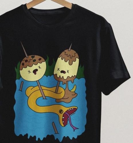 تيشيرت مارسلين - adventure time