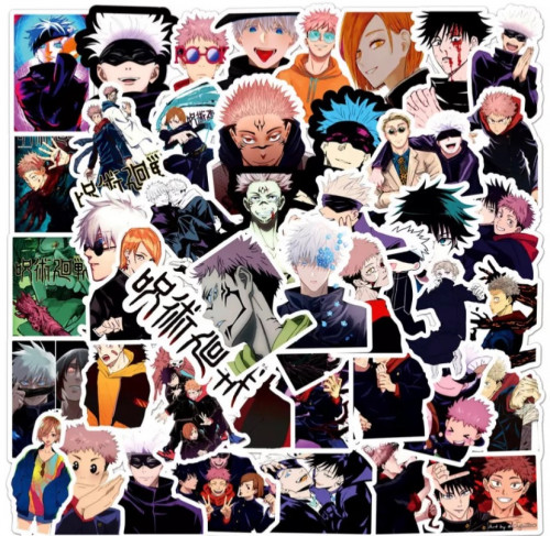 ملصقات جوجوتسو - jujutsu kaisen