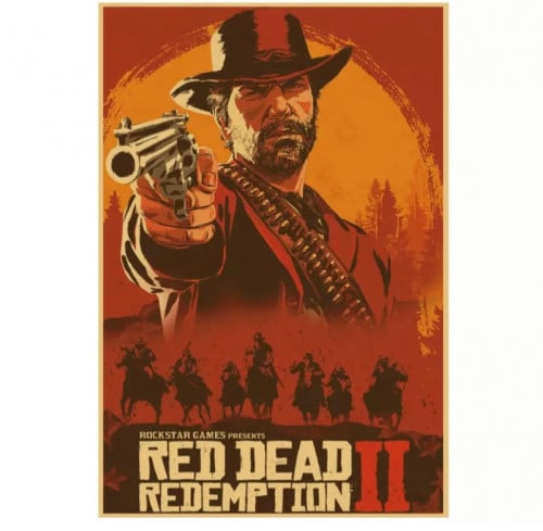 بوستر ريد ديد - red dead redemption
