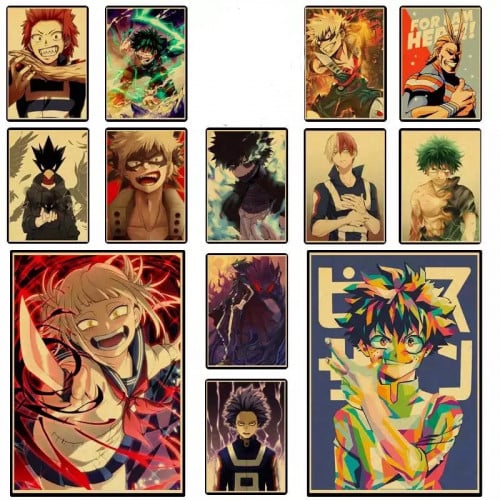 بوستر أكاديمية بطلي - my hero academy