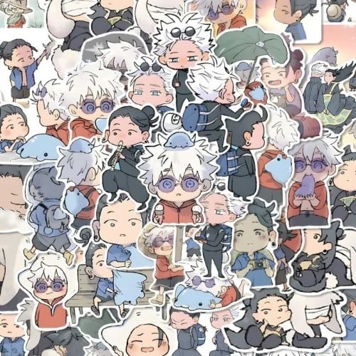 ملصقات غيتو و غوجو - jujutsu kaisen