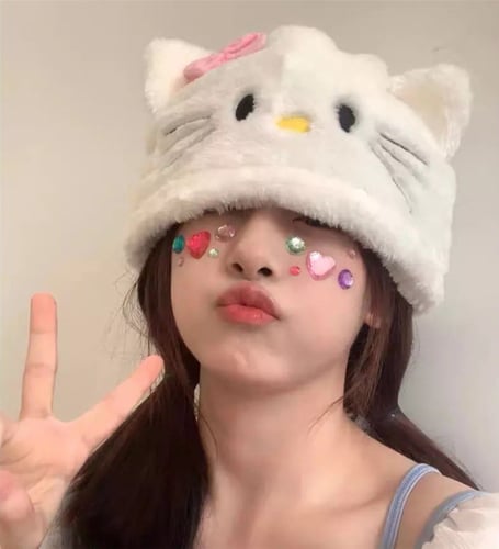 قبعة هيلو كيتي - hello kitty