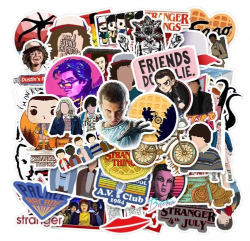 ملصقات سترينجر ثينقز - stranger things