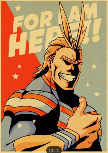 بوستر أكاديمية بطلي - my hero academy