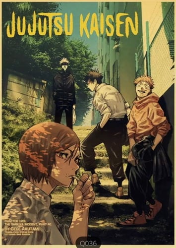 بوستر جوجوتسو كايسن - jujutsu kaisen