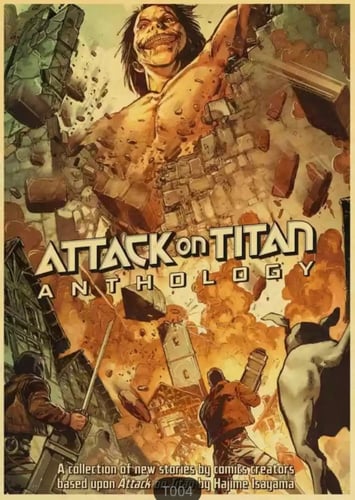 بوستر هجوم العمالقة- attack on titan