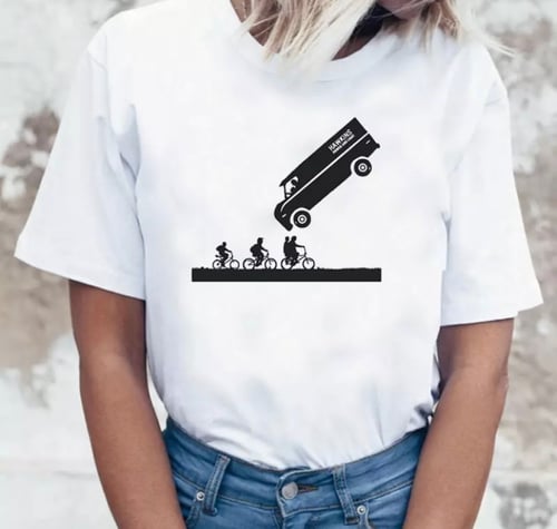 تي شيرت سترينجر ثينقز- stranger things