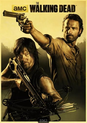 بوستر الموتى السائرون - the walking dead