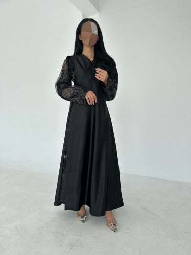 عباية تفته قصه نص كلوش والاكمام تطريز