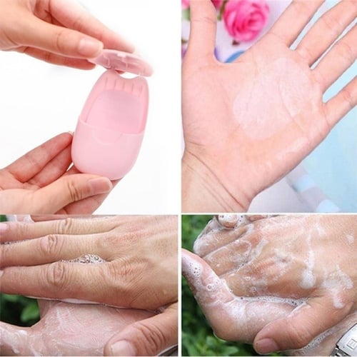 شرائح الصابون ( 50 قطعة في العلبة )