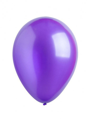 100 قطعة بالونات لون بنفسجي