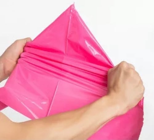 مجموعة أكياس شحن مكونة من 50 كيس مقاس (45*55) ,لون...