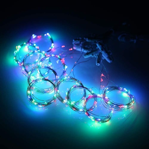 ستارة ليد 3 متر ( متعدد الألوان ) 8 أنماط يعمل عن...