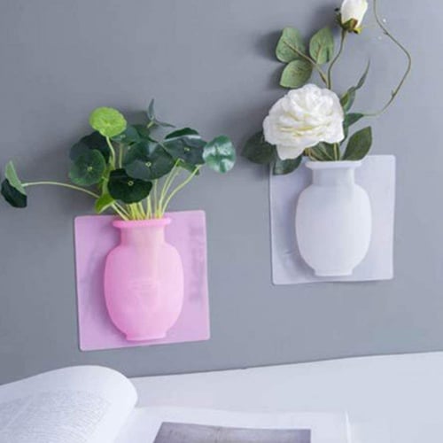 فازات سحرية لاصقة من السيليكون لون وردي| Creative...