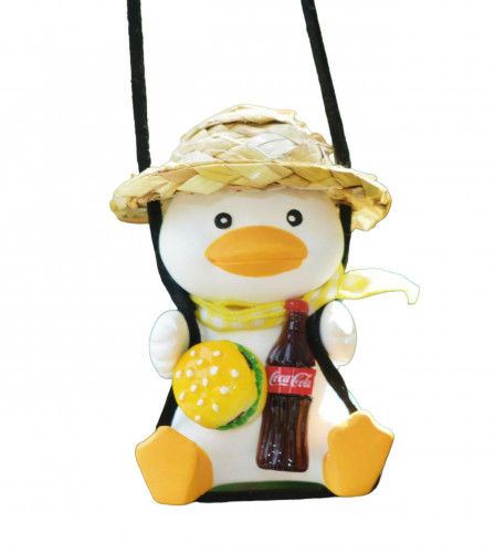 دلاية لتزيين السيارة بتصميم شكل بطة