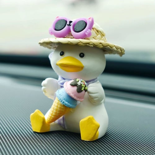 دلاية لتزيين السيارة بتصميم شكل بطة