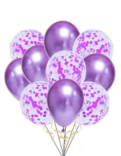 10 بالونات لاتيكس للحفلات