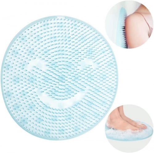 فرشاة تدليك ناعمة للظهر و القدم لاصق من السيليكون...