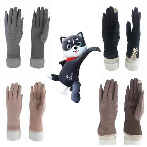 بكج مكون من عدد 4 قفازات للقيادة + حامل مناديل بتص...