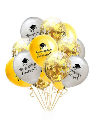 بالونات تخرج ( 15 قطعة )