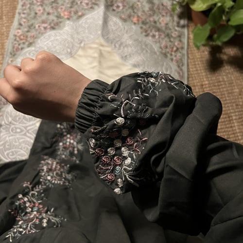 طقم تركي زيتي غامق