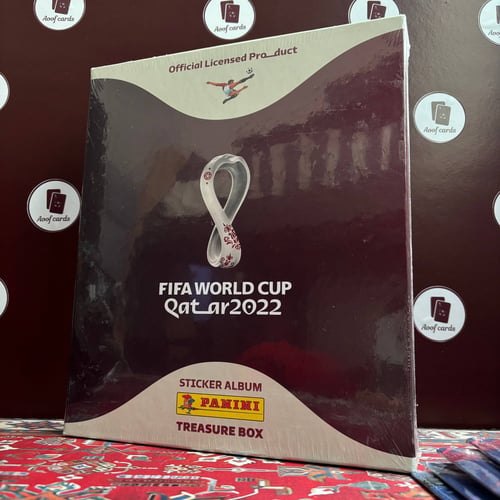 البوم مقوى بانيني كاس العالم 2022 ( 18 باك ستيكر )