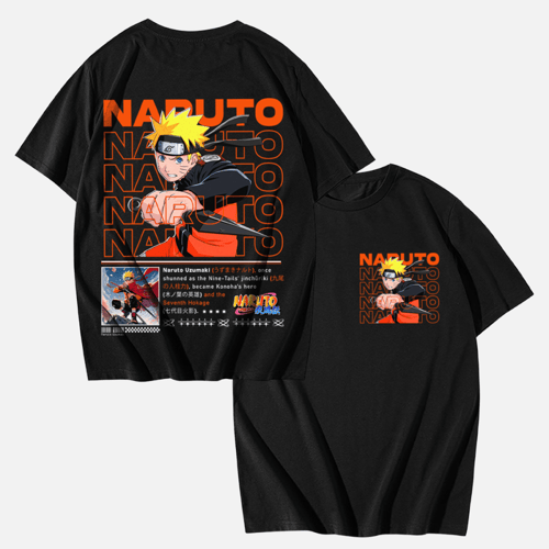 تيشيرت ناروتو أوزوماكي - أنمي Naruto
