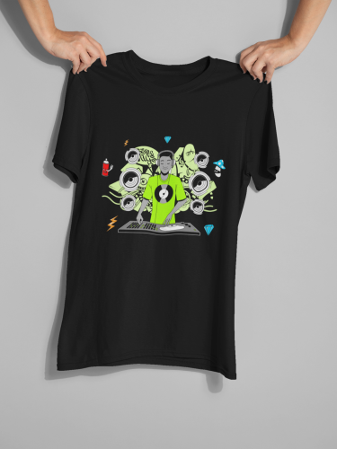 تيشيرن رجالي هيب هوب