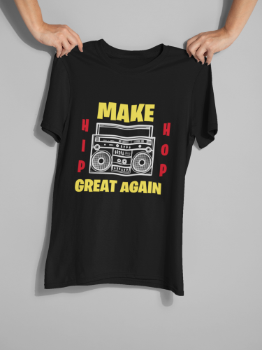 تيشيرت "أعد الهيب هوب إلى مجده" - رسالة للموسيقى ا...