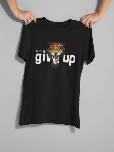 تيشيرت رجالي "Don’t Give Up" بتصميم يعكس العزيمة و...
