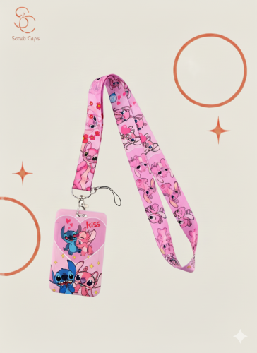 Stitch and Lilo Lanyard & ID Holder 15