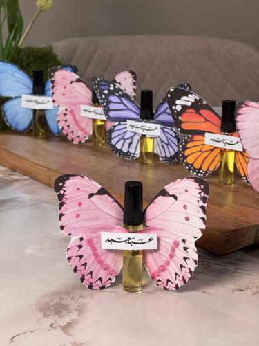 توزيعات الفراشه عطر عروب