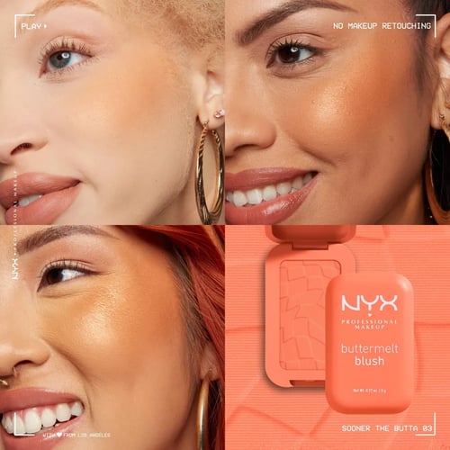 احمر خدود من نيكس NYX Sooner The Butta