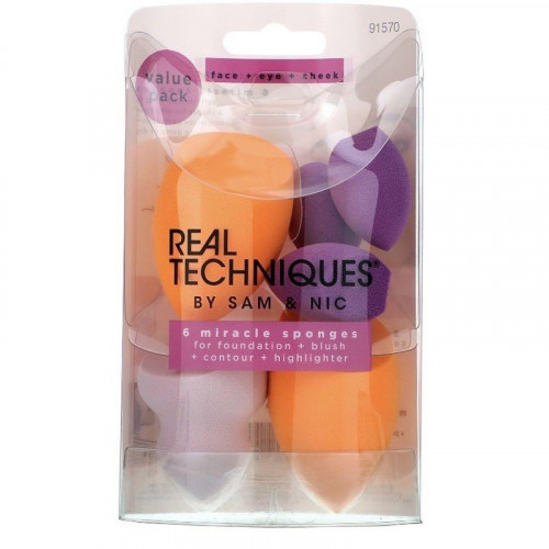 ريل تكنك اسفنجه متميزة 6 قطع