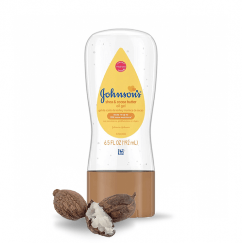 زيت جل بالشيا و زبدة الكاكاو من جونسون - 192مل