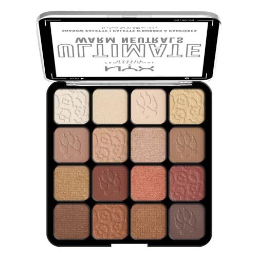مجموعة ظلال عيون التيميت من نيكس -Warm Neutrals