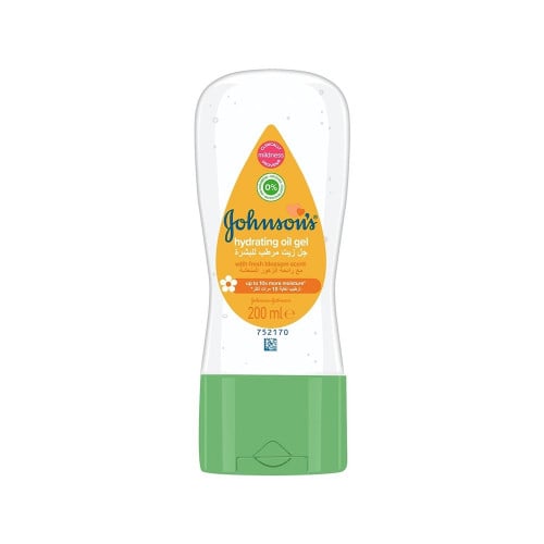 جونسون جل زيت مرطب للبشرة، 200 مل بالزهور المنعشه