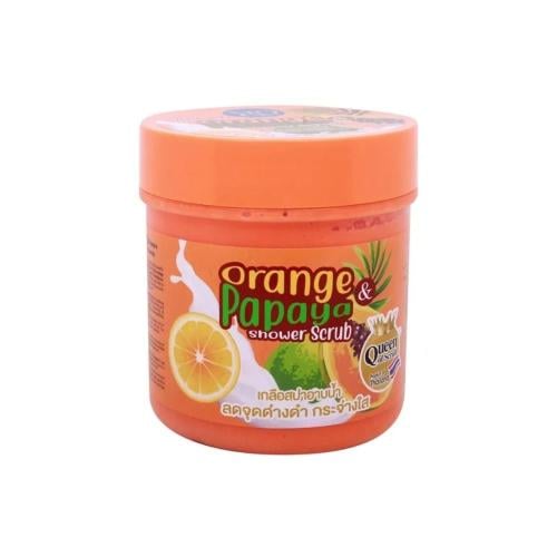 مقشر املاح الاستحمام لتنظيف وتبييض البشرة البابايا...