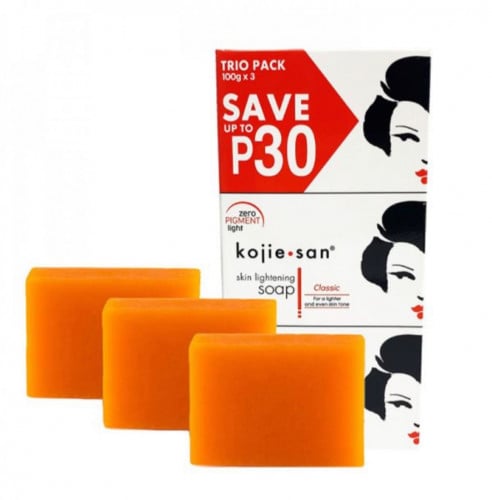 صابون تفتيح البشرة بحمض الكوجيك من كوجي سان 3 حبات