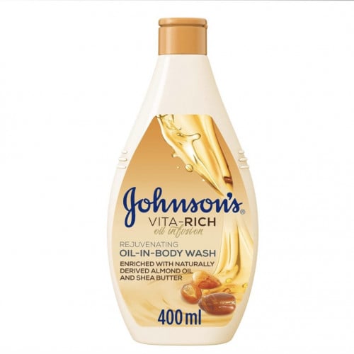 غسول للجسم من جونسون غني بالانتعاش والتهدئة، بالزي...